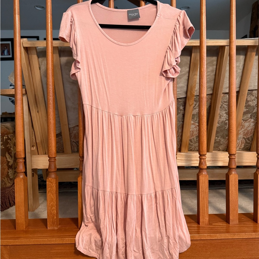 Olivia Rae Pink Mini Dress